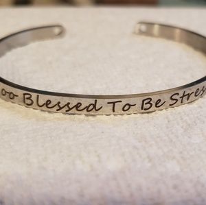 Inspirational cuff bracelets
